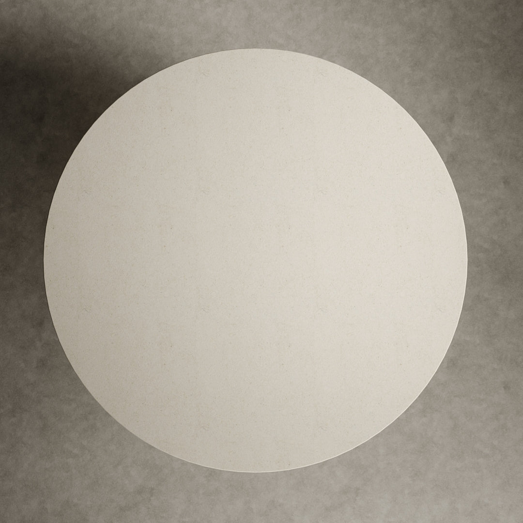 Baola Large Micro Concrete Round Dining Table