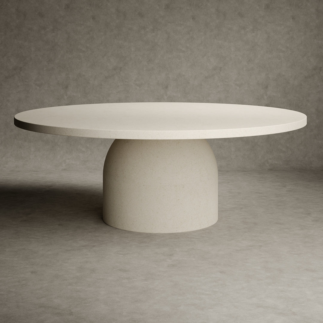 Baola Grand Micro Concrete Round Dining Table