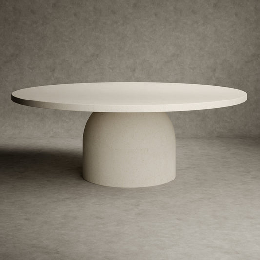 Baola Grand Micro Concrete Round Dining Table