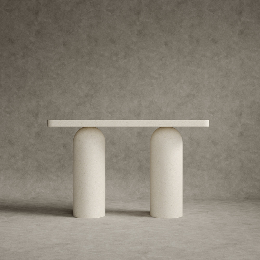 Sira Micro Concrete Console Table