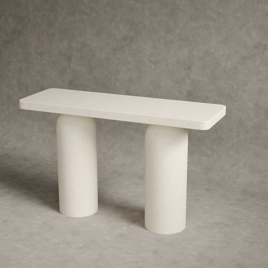 Sira Micro Concrete Console Table
