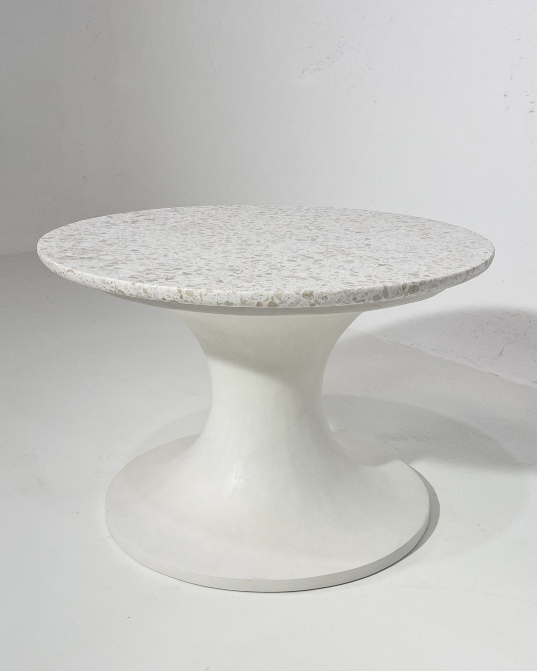 TerraMix Alto — Tall Coffee Table with Terrazzo Top