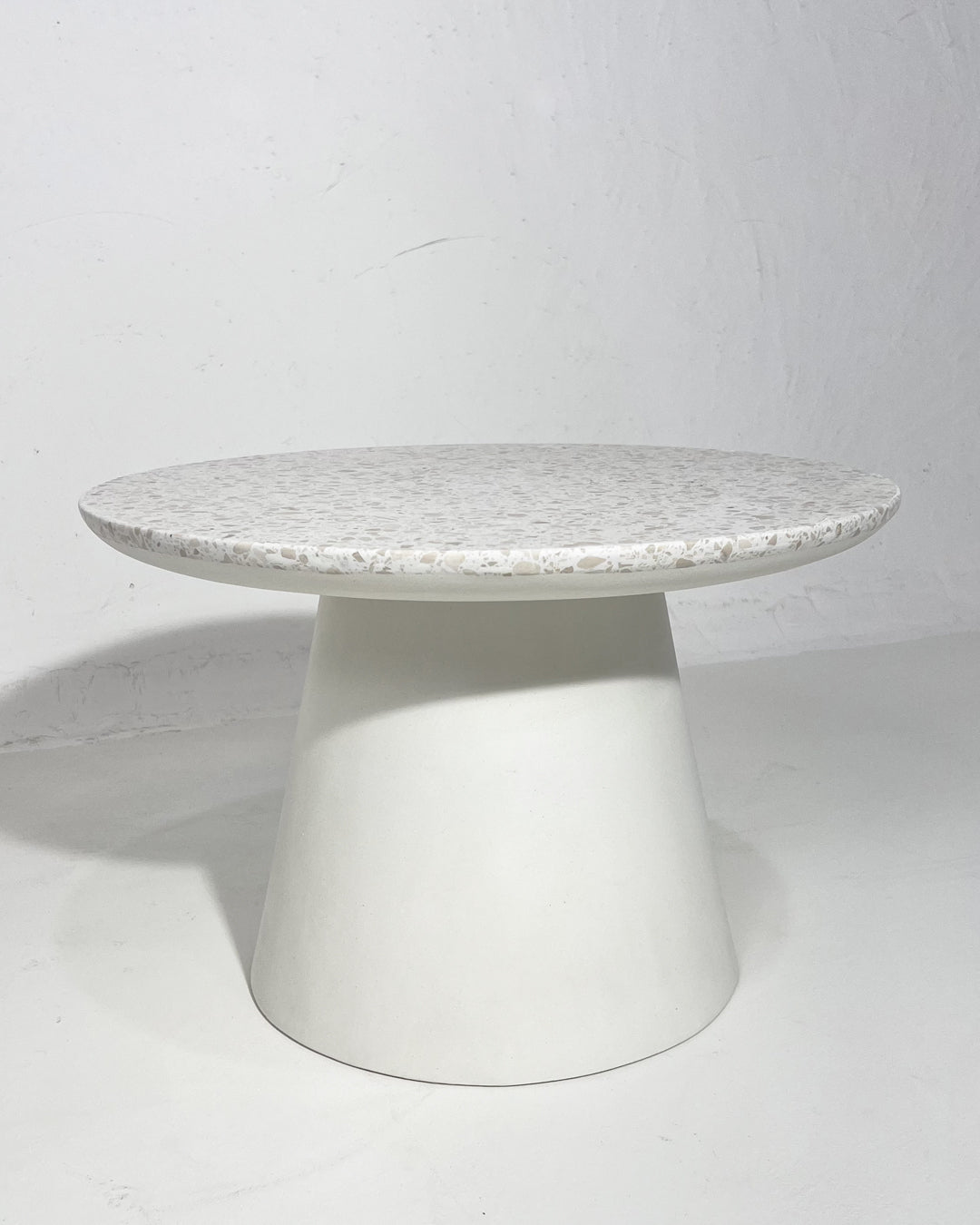 TerraMix Modern — Minimalist Coffee Table with Terrazzo and Concrete