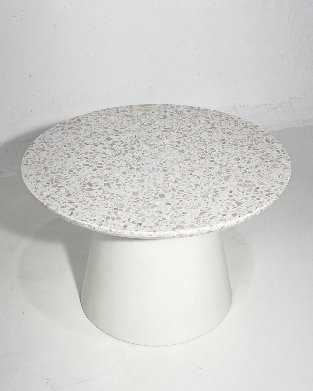 TerraMix Modern — Minimalist Coffee Table with Terrazzo and Concrete