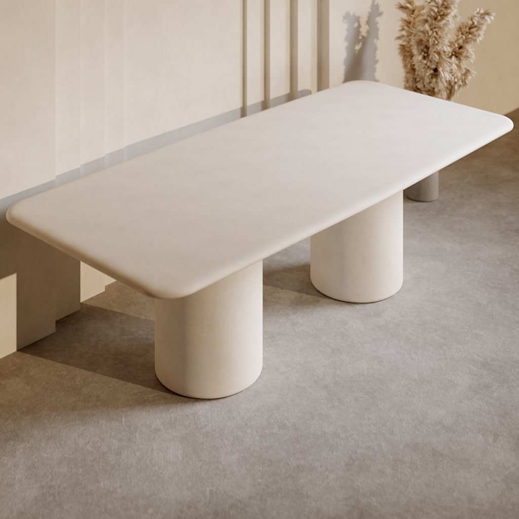 Rectrangle dining table for 6 people